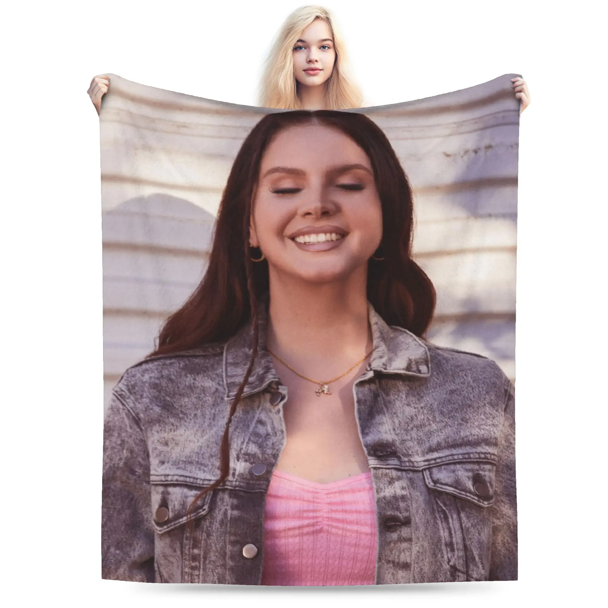 Lana Del Rey Blanke… - image