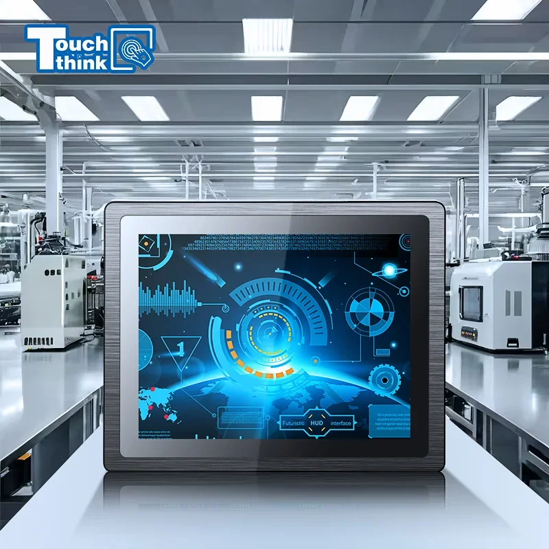 2026 Smart Factories 10.1 Inch Waterproof IP65 Industrial All-in-One PC Fanless Capacitive Touch Industrial Computer Accessories
