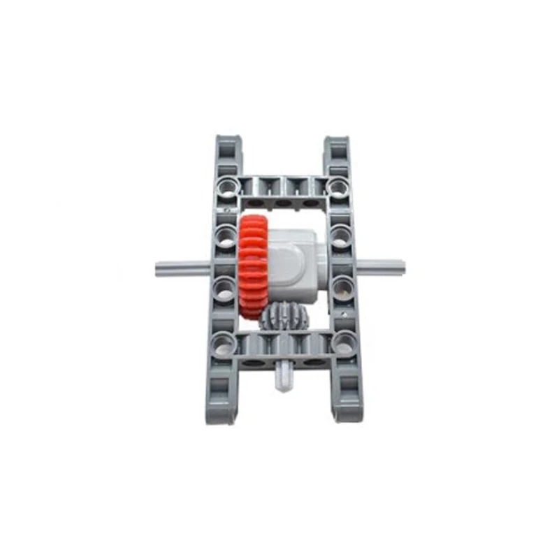 Differential Lock Building Blocks Gear Gearbox Loose Parts 65413 65414 Technical Accessories Hole Arm Beam Modified Toys Car