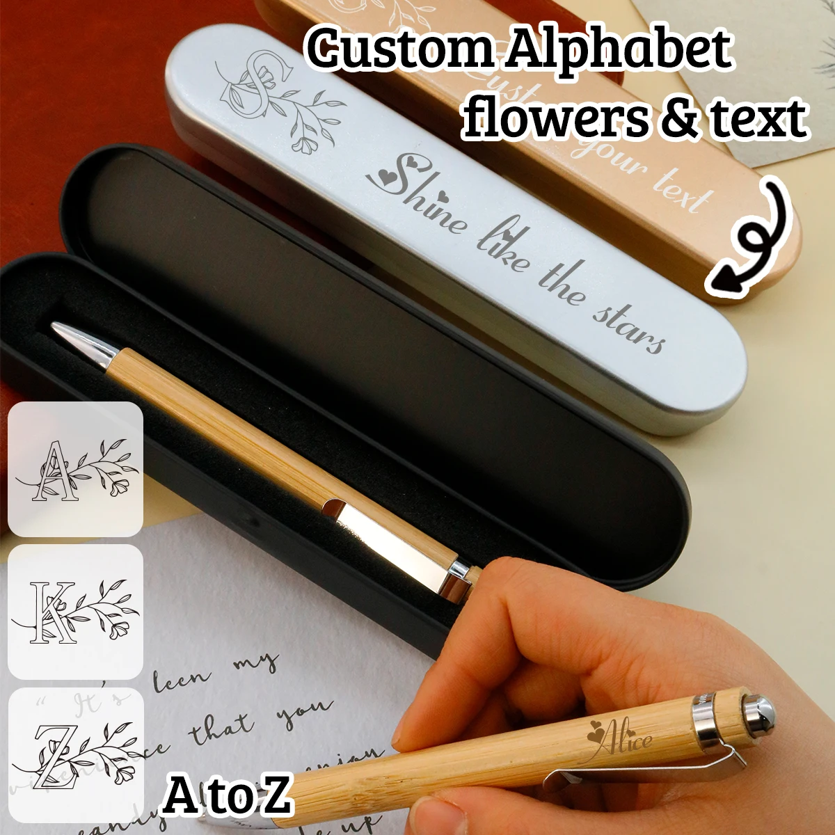 

Шариковая ручка с индивидуальной гравировкой и подарочной коробкой, для ежедневных заметок и офисного использования, продуманный подарок на праздник.