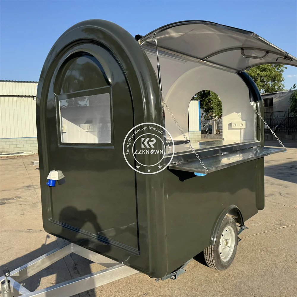 

Уличный кофейный фургон, мобильный грузовик для еды, прицеп для мороженого, пиццы, тележка, кофейный киоск, концессионный прицеп для фаст-фуда с полной кухней