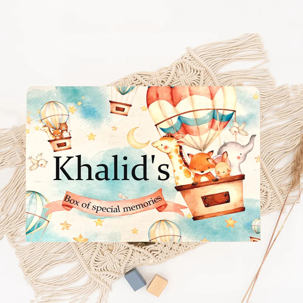 Personalized Baby Gift Keepsake Box
