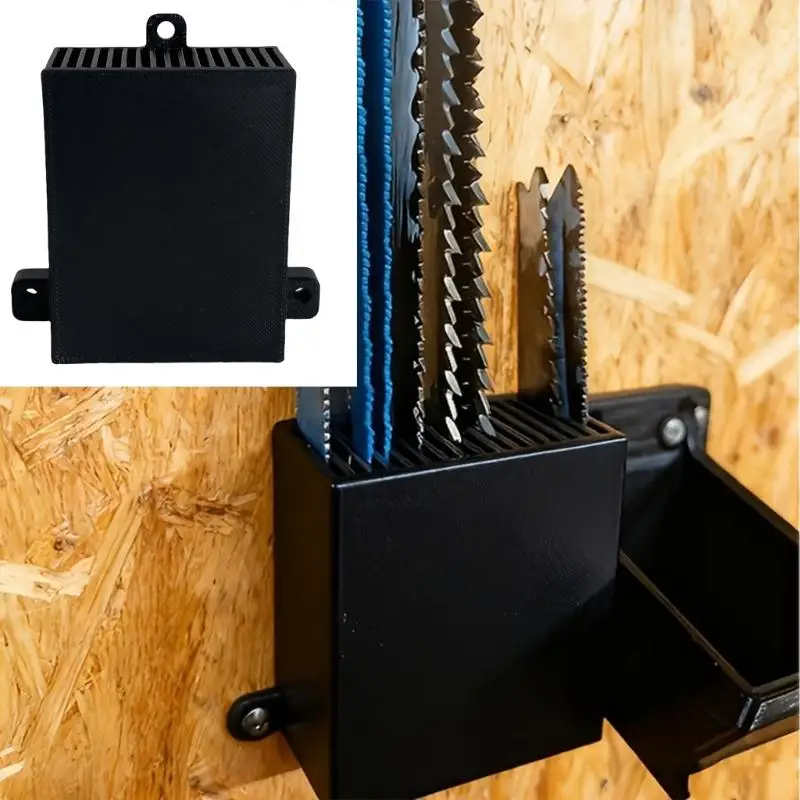 652F Bows Blade Blade Holders Wall Mounted Hacksaw Blade Rack 16Slot Storage for Tool