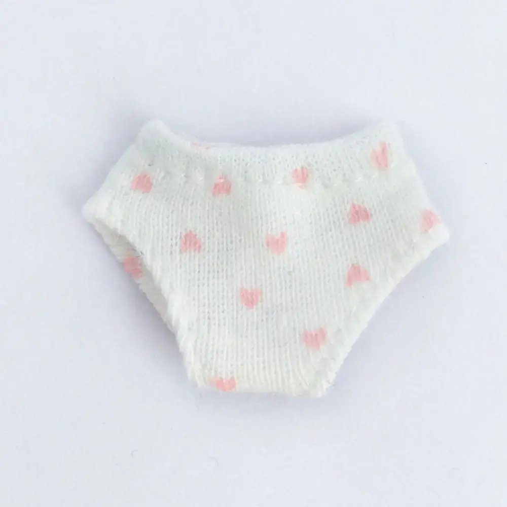 20cm Cotton Doll Underwear 1/11 OB11 Doll's Cotton Elasticity Underwear Briefs for 1/12 BJD Doll p9 p10 gsc Clothes Accessories