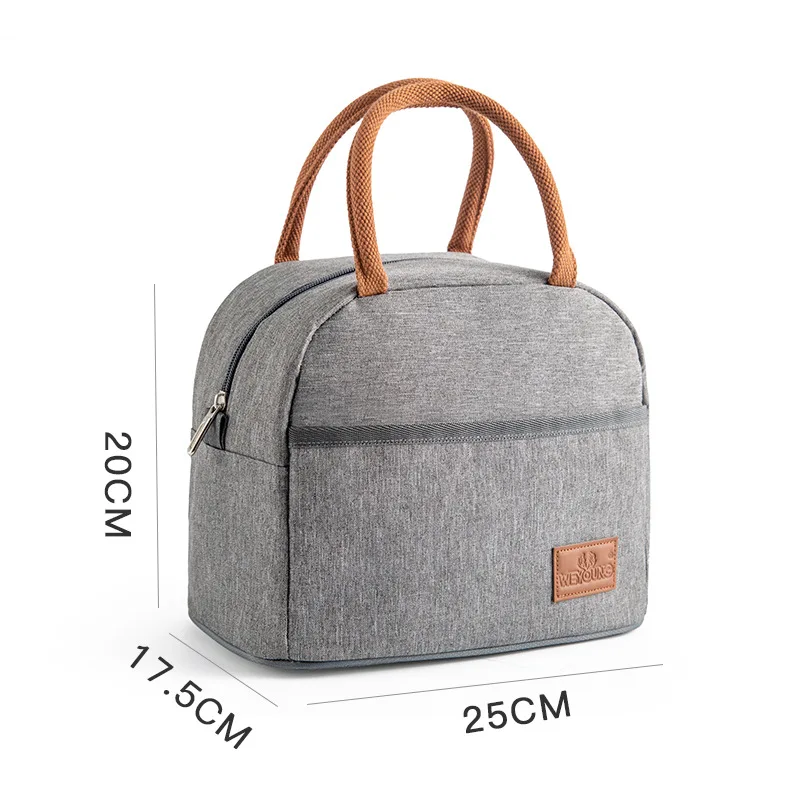 Insulated Cold Picnic Carry Case Lunch Bag Outdoor Camping Hiking Food Thermal Pouch Fresh Cooler Bag Storage Container Bag