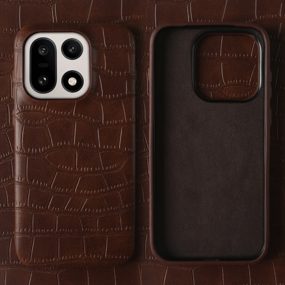 

Противоударные кожаные чехлы для OnePlus 15, чехол для OnePlus 13 13R 13S 13T 12 12R 11 11R 10R, жесткий защитный чехол для ПК, принципиально