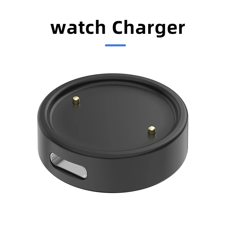Base de carregamento magnética, cabo de carregamento de substituição para amazfit active 2, relógio inteligente, acessórios para amazfit bip 6