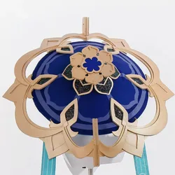 Genshin Impact Wanderer Hats Cosplay Game Scaramouche High Quality Kunikuzushi Bamboo Hat accessories Gifts Balladeer Halloween
