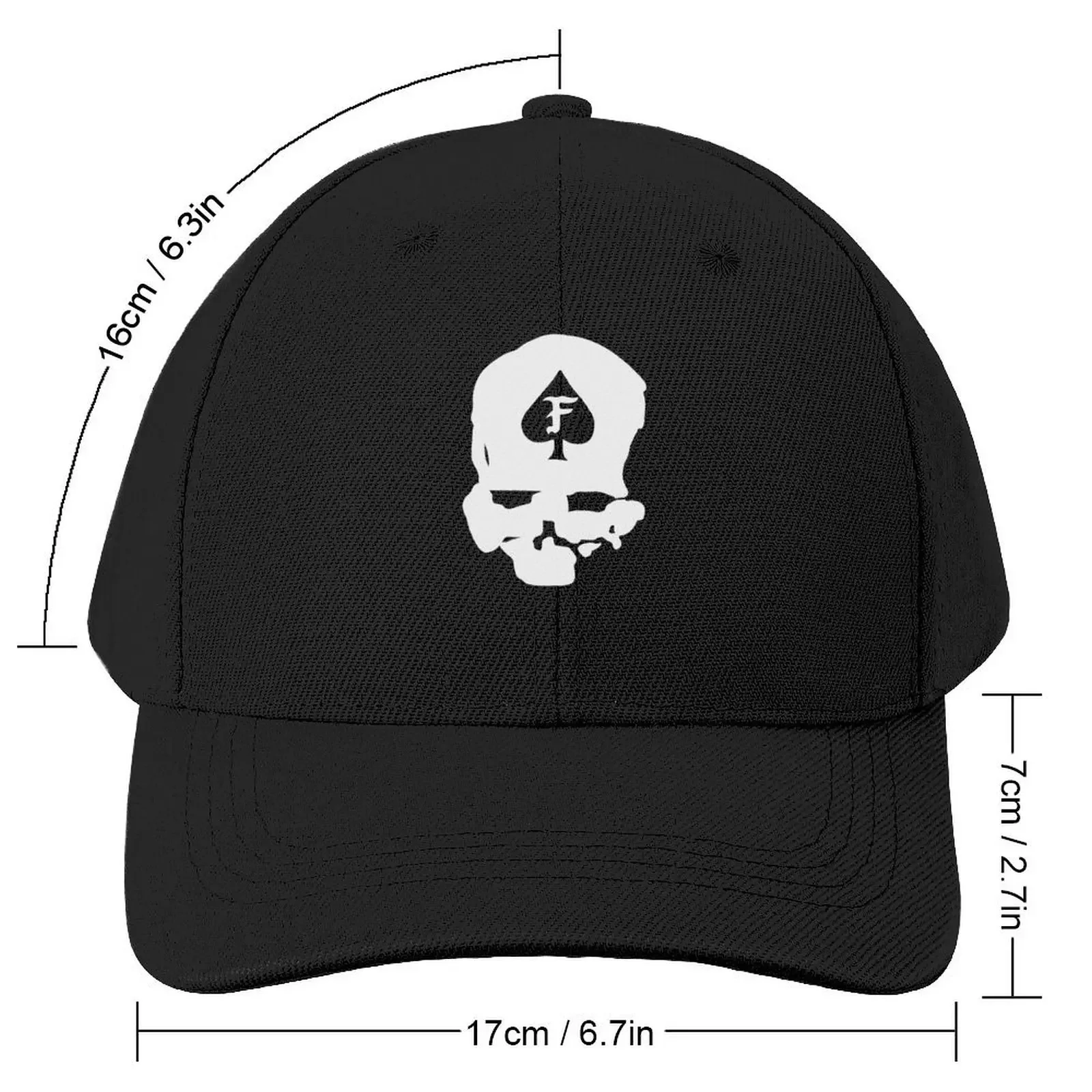 Forward observation group Skull Baseball Cap derby hat custom Hat Men's Women's