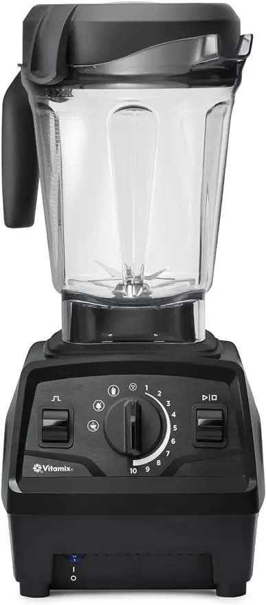 

Vitamix Explorian Blender with Programs, Professional-Grade, 64 oz. Low-Profile Container, Black (Renewed Premium)