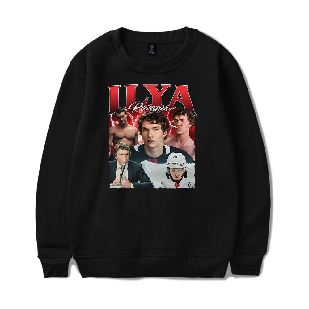 

Heated Rivalry Ilya Rozanov Crewneck Unisex Long Sleeve Streetwear Pullover Sweatshirt