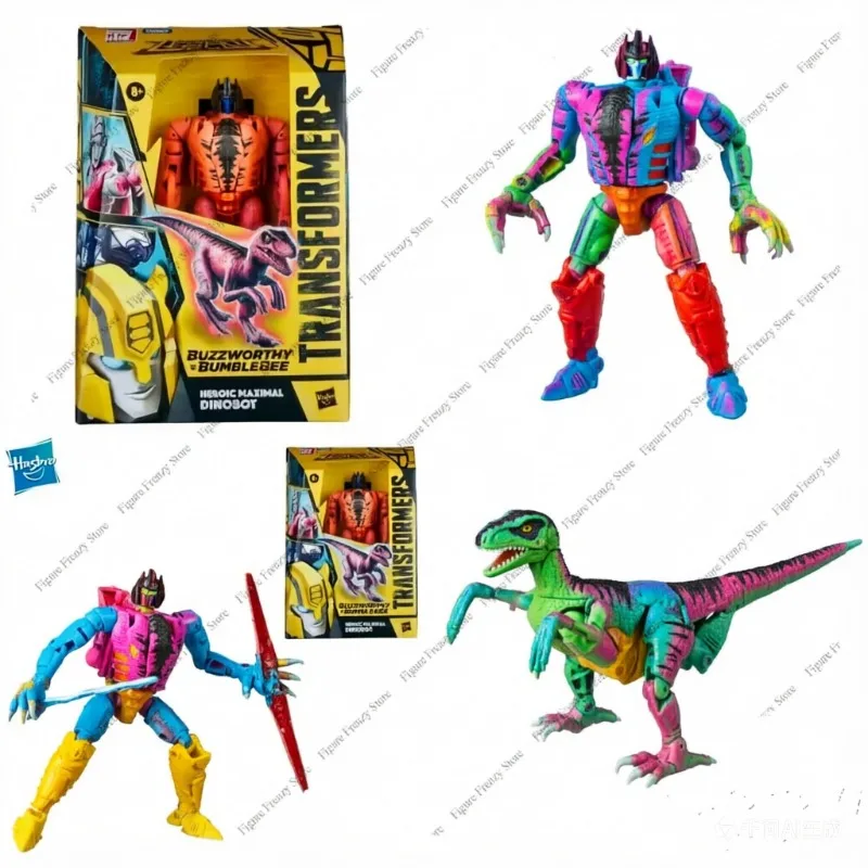 

Special Offer New Original Transformers Buzzworthy Bumblebee Heroic Maximal Dinobot Voyager Class V Class Action Figure