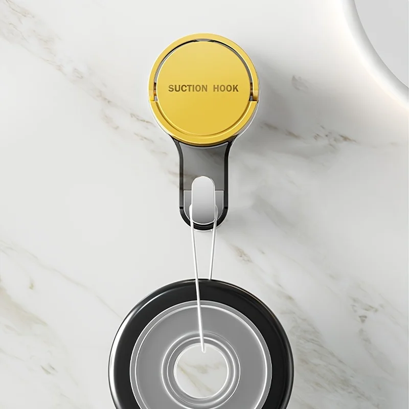 1/2 قطعة خطاف شفط قوة فراغ قوية Traceless لا الحفر خطاطيف لاصقة للمنزل الحمام باب المطبخ الخلفي والمرحاض