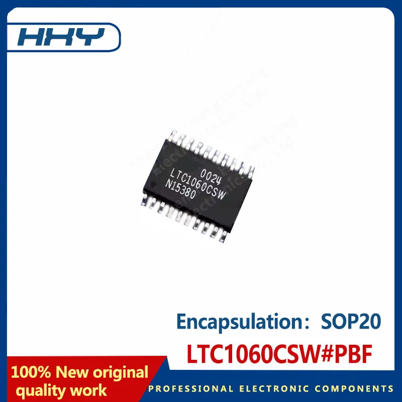 1PCS   LTC1060CSW#PBF package SOP20 universal dual filter