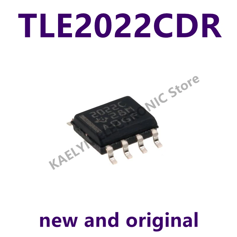 10pcs/lot New and Original TLE2022CDR TLE2022   General Purpose Amplifier 2 Circuit 8-SOIC