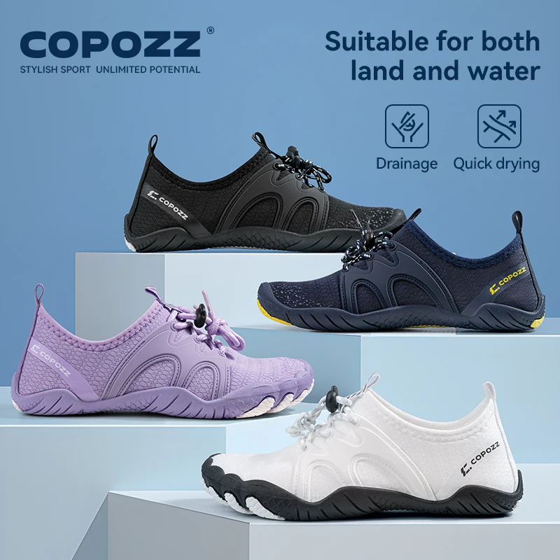 COPOZZ unisex buty do wody buty boso Outdoor Beach sporty wodne Upstream buty do wody sportowe bieganie Fitness antypoślizgowe trampki