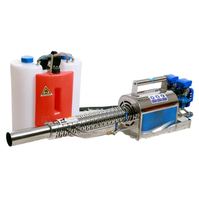 Portable Stainless Steel Knapsack Petrol Thermal Fogger Sprayer with Pump for Plants in Agriculture and Retail Industries