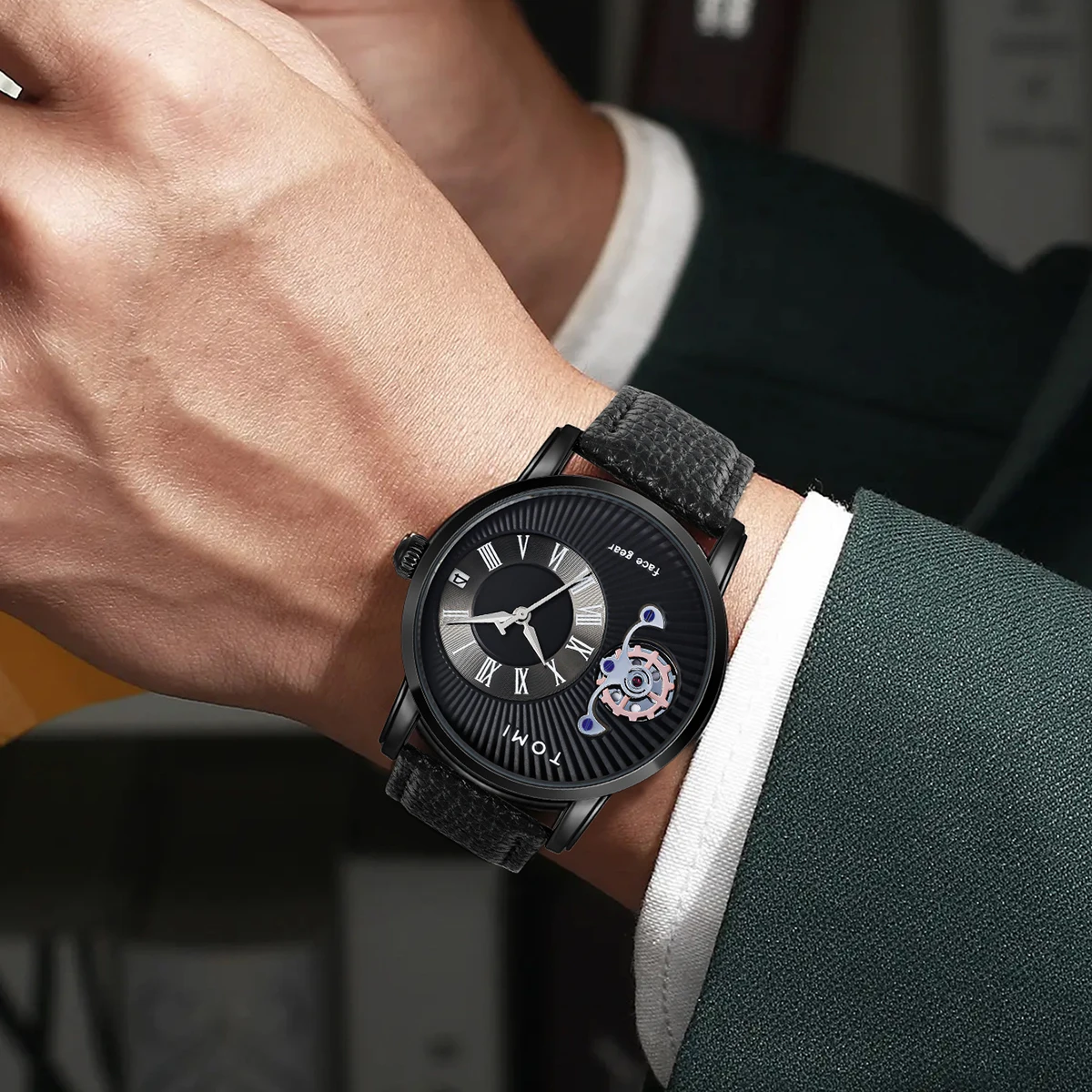 TOMI Classic Minimalist Men's  - đánh giá và giá Omega Watch Constellation