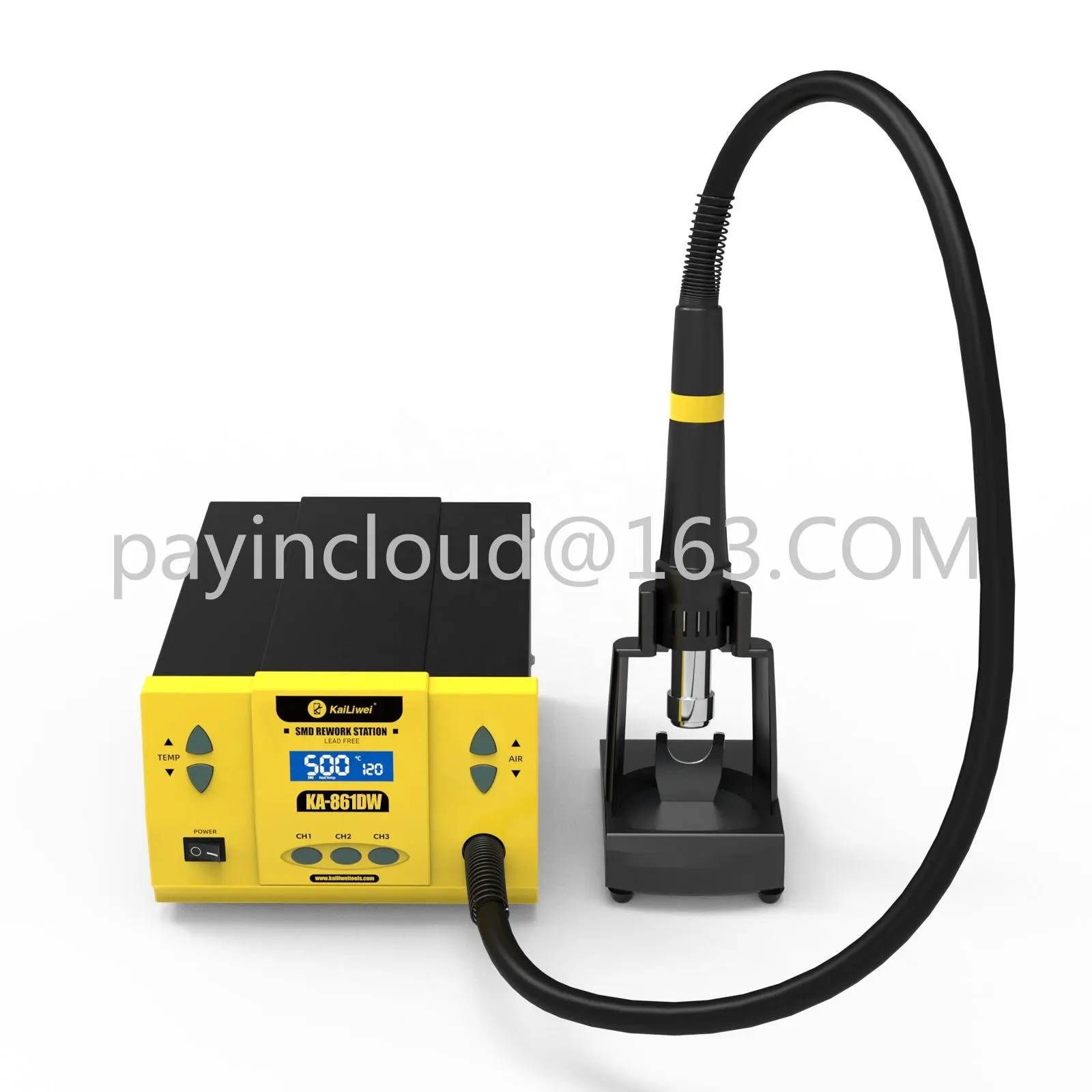 

861DW Lead-Free Hot Air Gun Soldering Station Intelligent Digital Display 1000W Rework Station For PCB Chip Repair