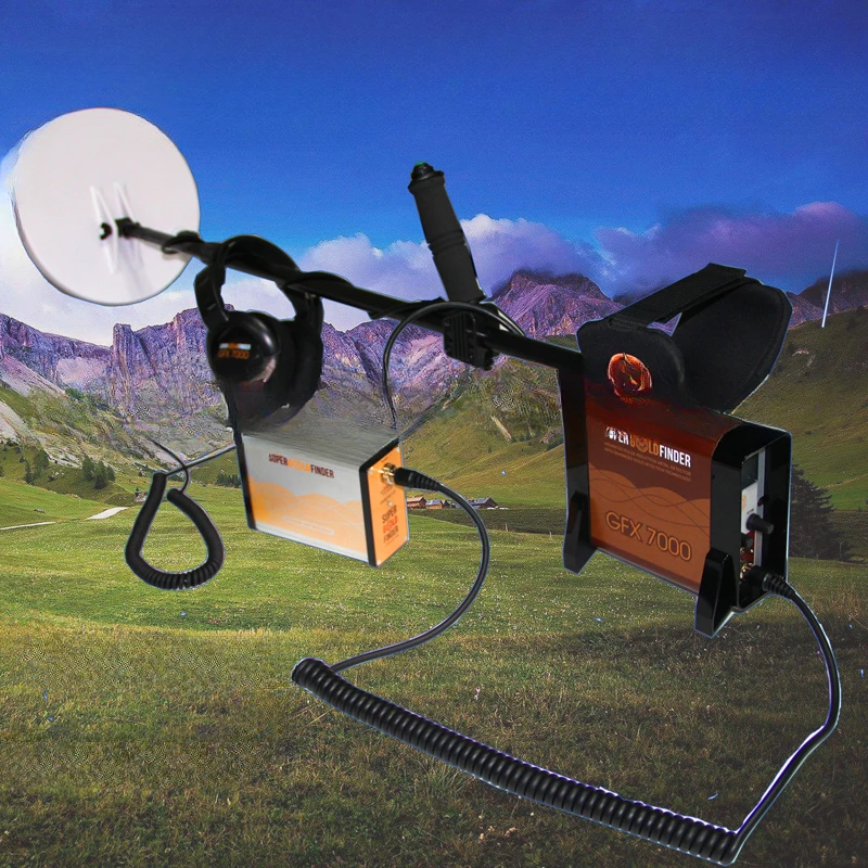 

7000 pulse metal detector treasure exploration instrument GPZ7000 outdoor treasure exploration