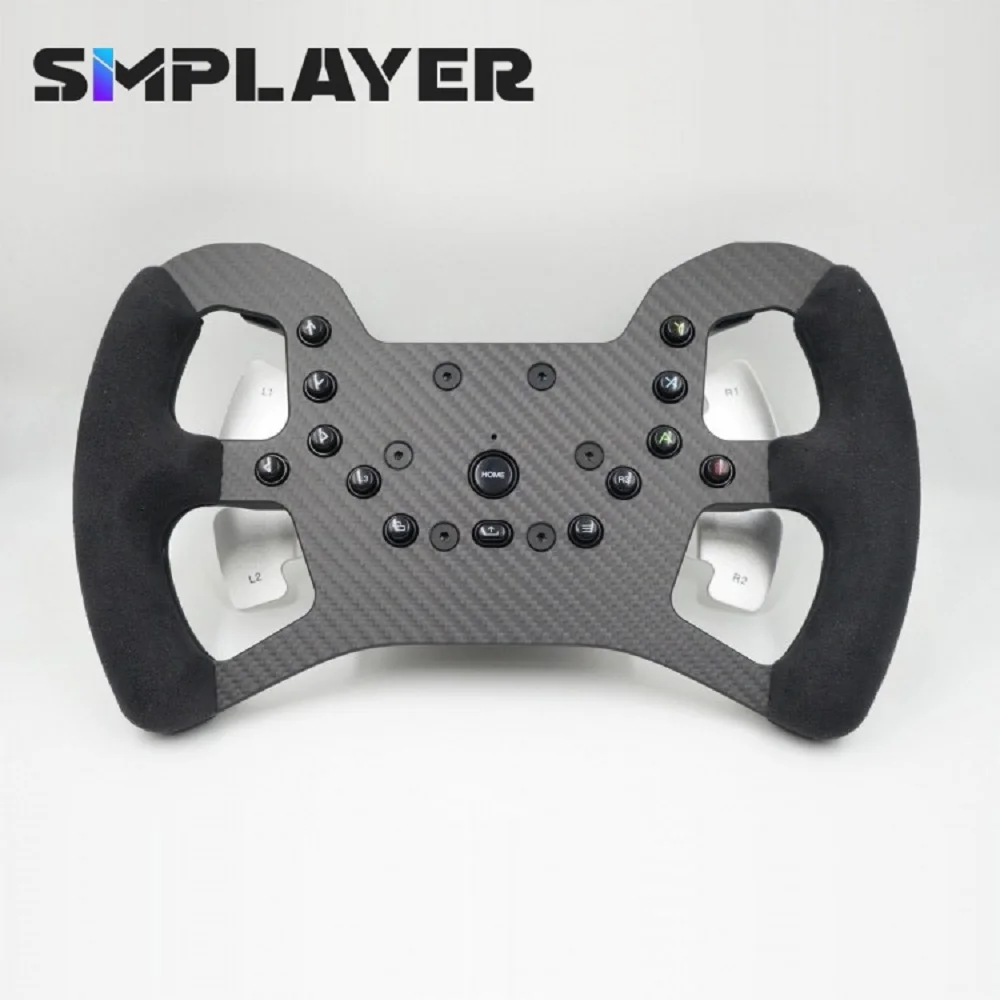 

Обод рулевого колеса Simplayer 30,5 см (12 дюймов), мод гоночного колеса из углеродного волокна, совместимый с PXN V99