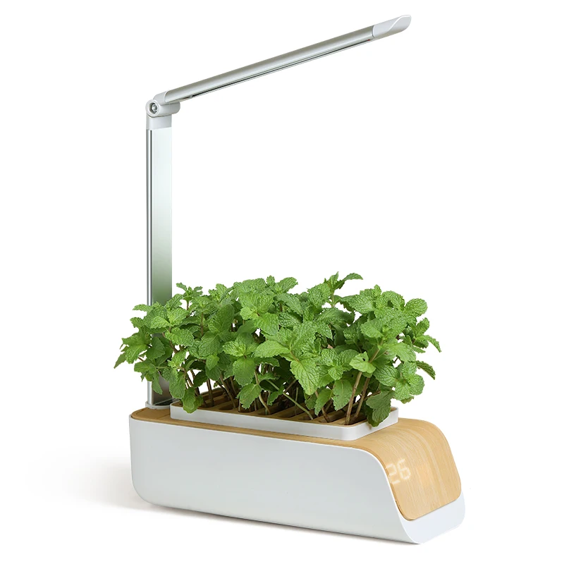 

High Quality Intelligent Planter LED Smart Flower Pot Automatic Smart Indoor Home Hydroponics Kits smart garden