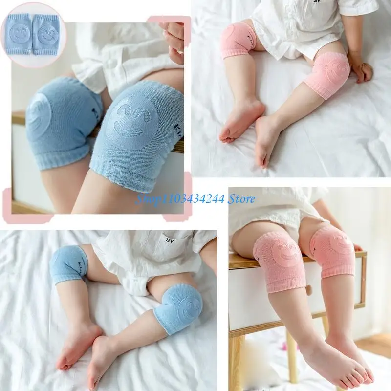 1 Pair Baby Crawling Anti-Slip Kneepads Infants Safety Elbow Cushion Toddlers Leg Warmer Knee Support Protector Kneecap