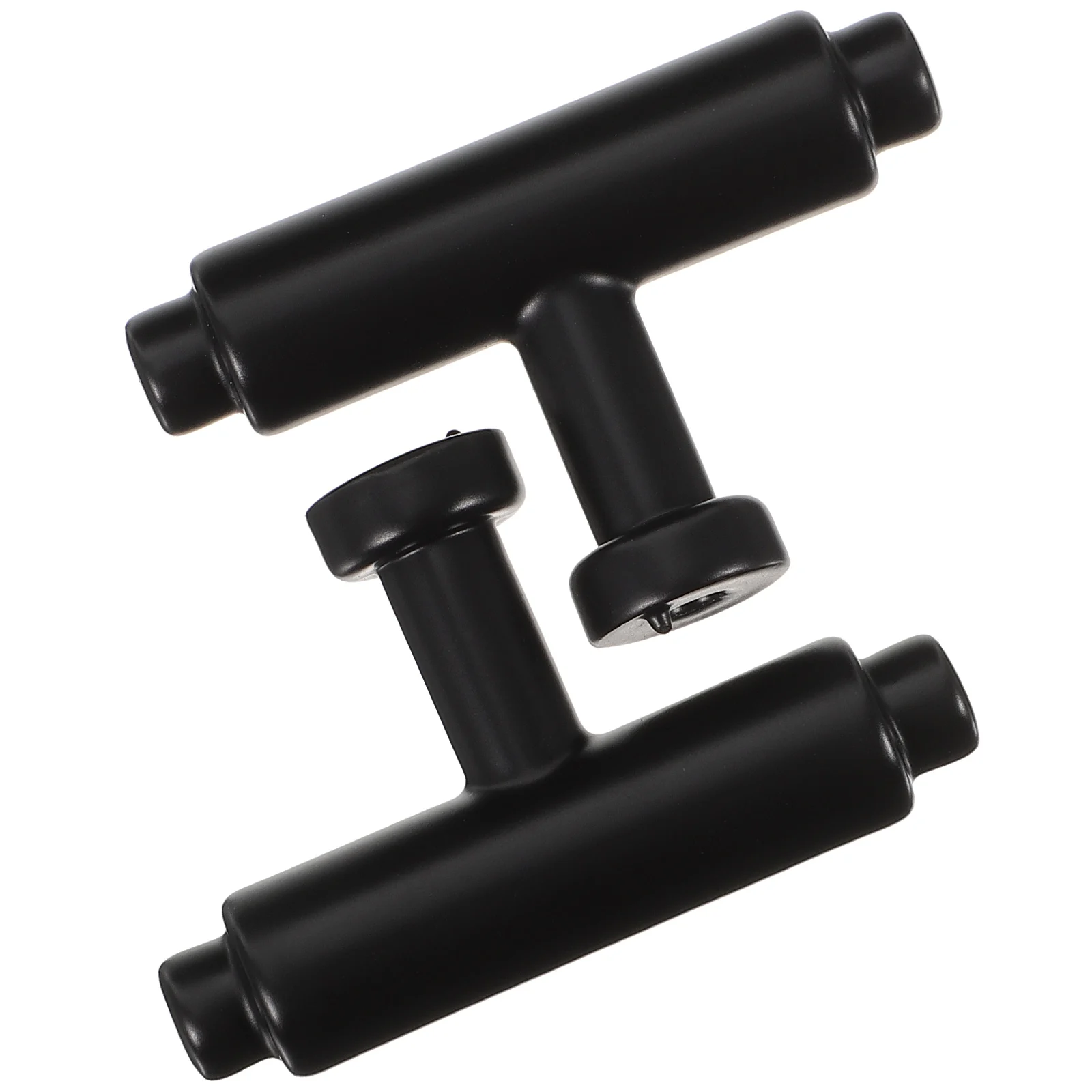 

2Pcs Black Drawer Pulls Cabinet H Door Knobs Furniture Pull H Metal Zinc Alloy Durable Kitchen Bedroom Style