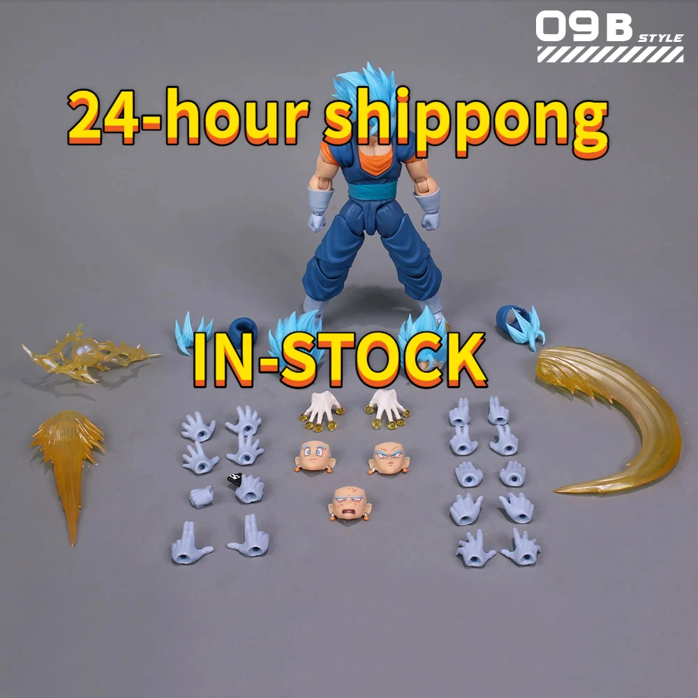 In Stock YGmw Studio OC DBZ Super Saiyan Fusion Warrior Vegito 07 Anime Action Figure PVC Figures Collectible Model