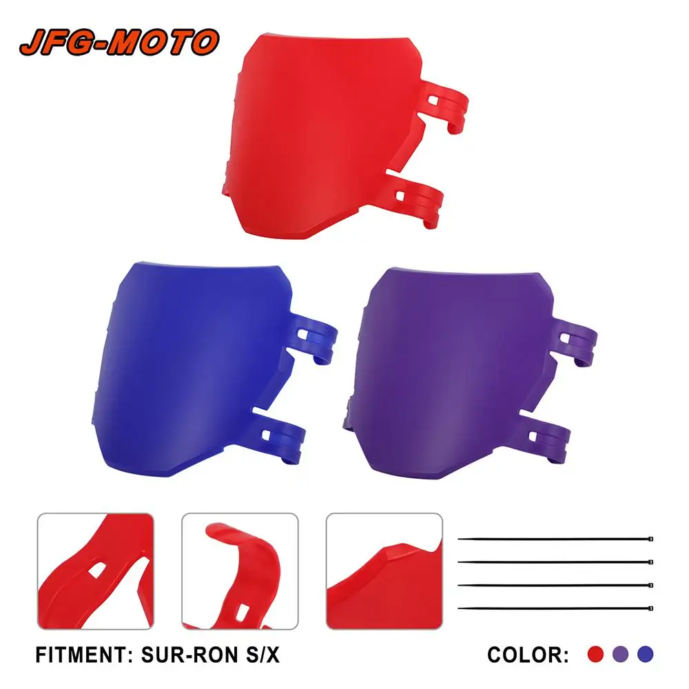 لوحة رقم الترخيص الأمامي لملحقات الدراجة النارية Stark Varg لوحة التسجيل للدراجة الإلكترونية Surron Lightbee S/X Talaria Sting #5