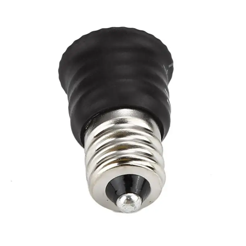 Portátil resistente ao calor Soquete Changer, Parafuso Bases Bulb, Luz LED, Lâmpada Adaptador, Suporte Bulb, Conversor, E12 a E14