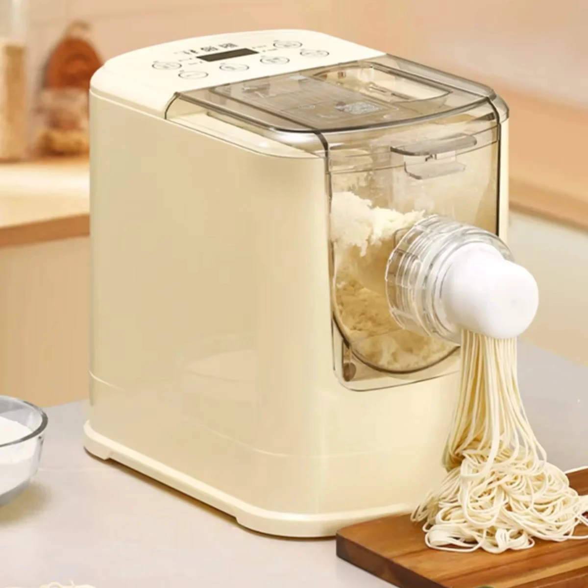 Household Fully Automatic Noodle Machine - Electric Noodle Mixer & Noodle Pressing and Mixing Machine