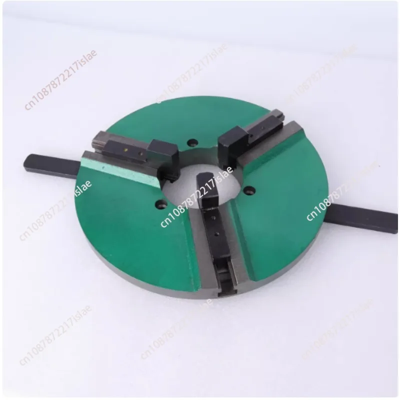 D200 200mm Self-centering 3 Jaws Manual Lathe Chuck Welding Positioner Turntable Accessories Center hole 80mm Clamp Range