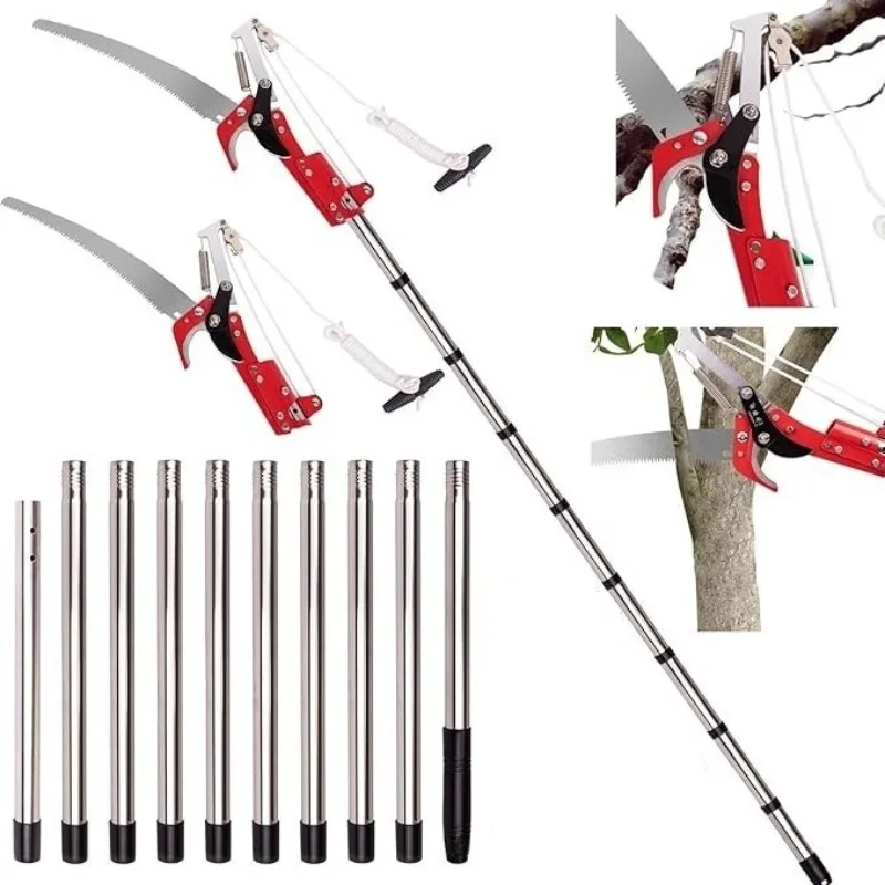الارتفاعات العالية فرع المقصات للتمديد الربط قضيب التشذيب أداة شجرة الفاكهة مقص النباتات مقصات التقليم البستنة أداة يدوية #1