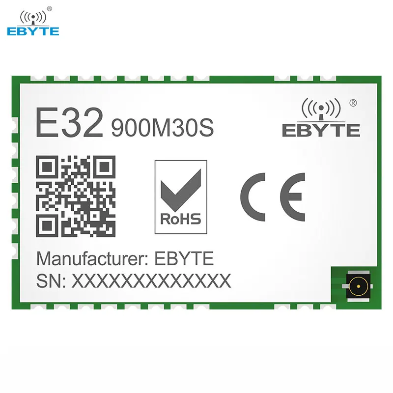 Módulo inalámbrico SX1276 Lora 868/915MHz E32-900M30S 10KM SPI de larga distancia bajo consumo de energía módulo de espectro extendido SPI LoRa