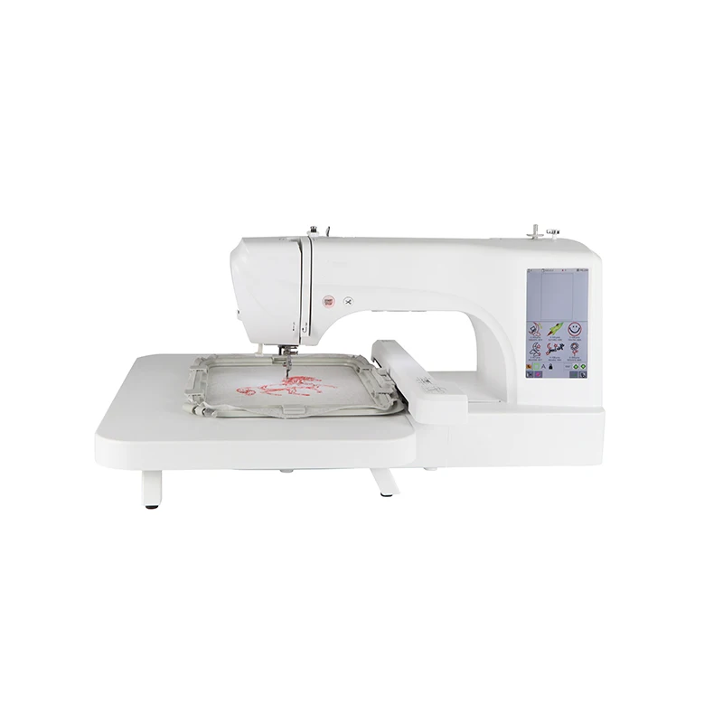 VMA Domestic With Touch Screen 200*280mm Area Real Tiem Tracking And Embroidery Sewing Machine