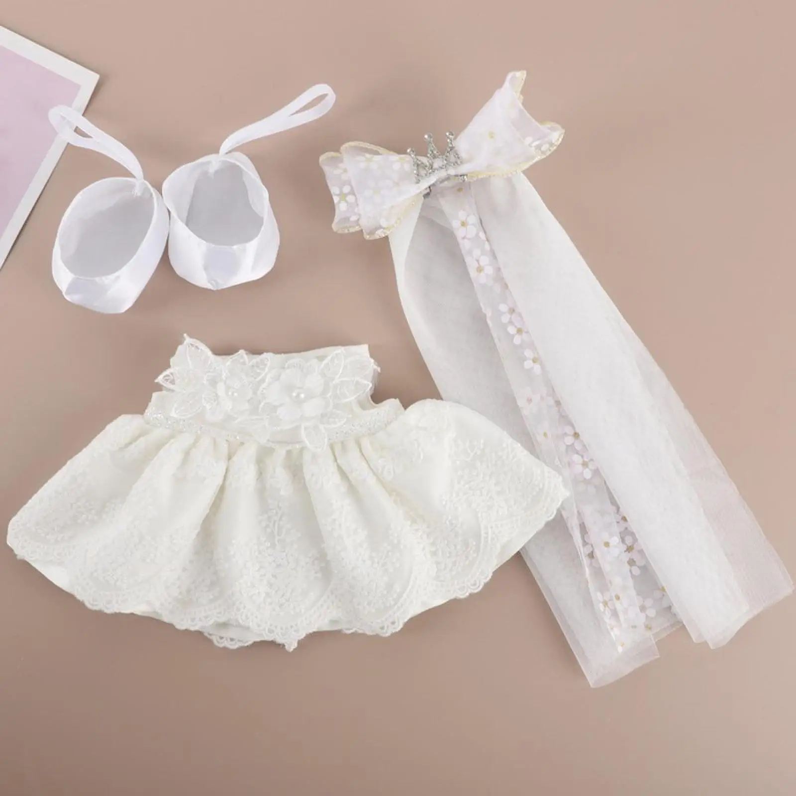 

38 см кукольная одежда, свадебное платье, очаровательные костюмы, Кукольное платье в подарок