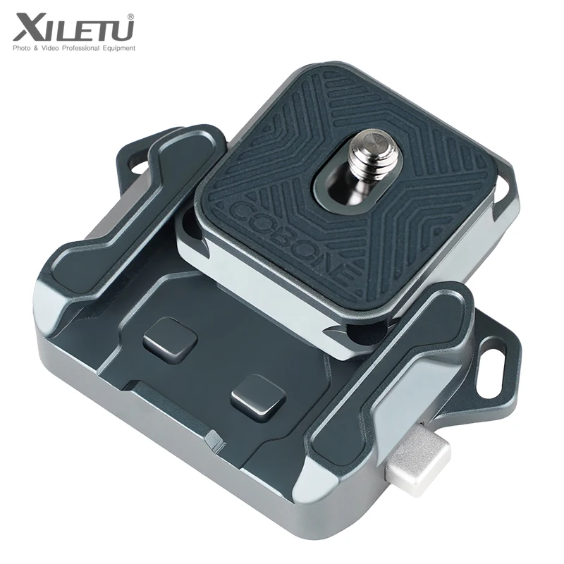 XILETU Quick Release Shoulder Strap Base Camera Sling Quick Disconnect Adapter for Fast Release Plate with Fujifilm Canon Sony