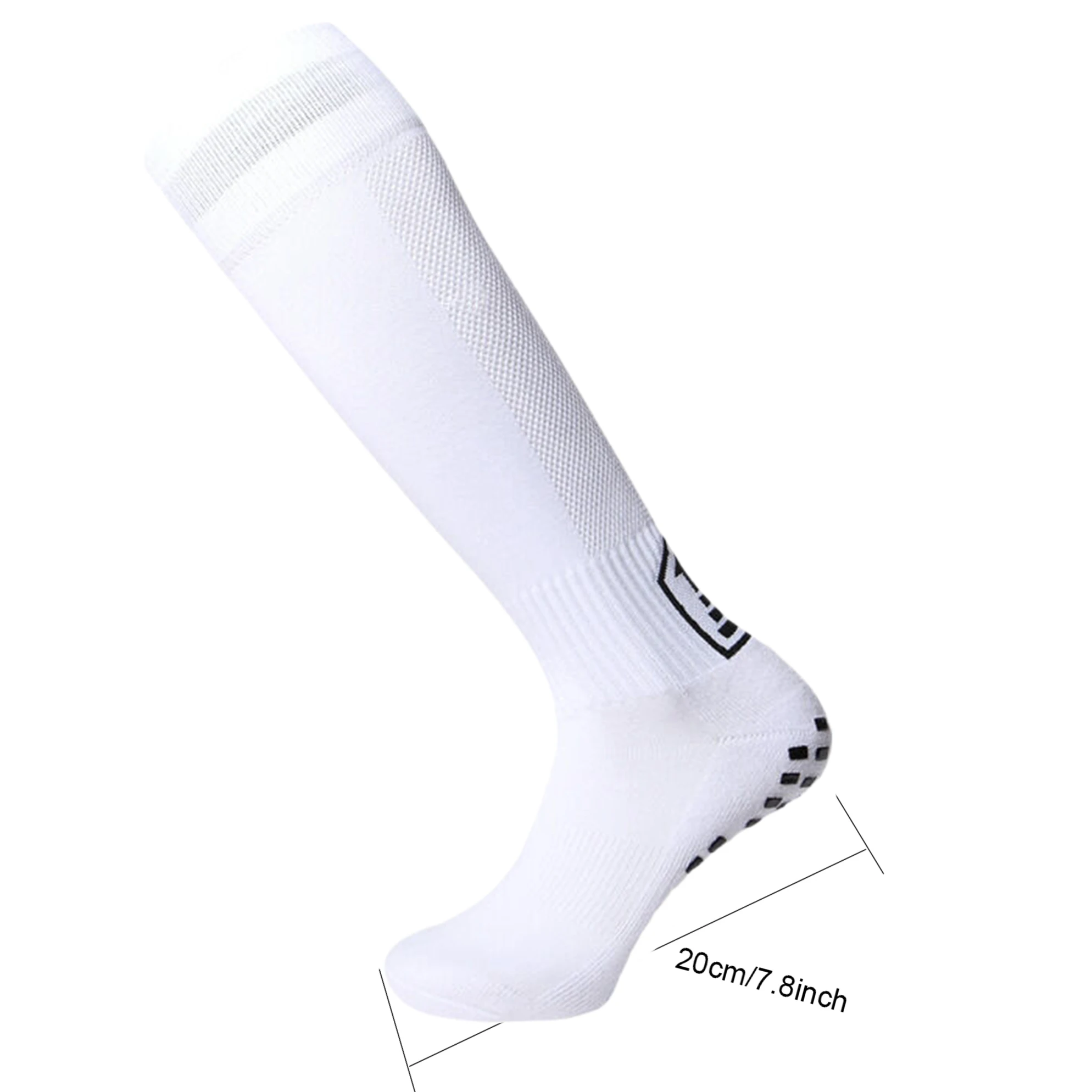 1/5/10pairs Men Women Athletic Sport Socks Non Slip Grip Shockproof Towel Bottom Training Socks view 6