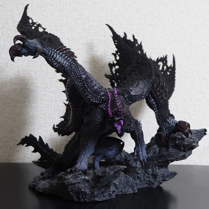 CFB Monster Hunter 4 Gore Magala Anime Figure Capcom Figure Builder Creator's Model Black Eclipse Wyvern Action Figure Doll Toys