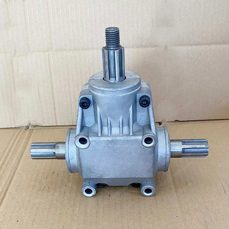 T-shaped Reinforced 1:1 Right-angle Gear Reducer/4-mode Gear Box/Steering Box/Commutator/90 Degree Angle Detector/Guide Box