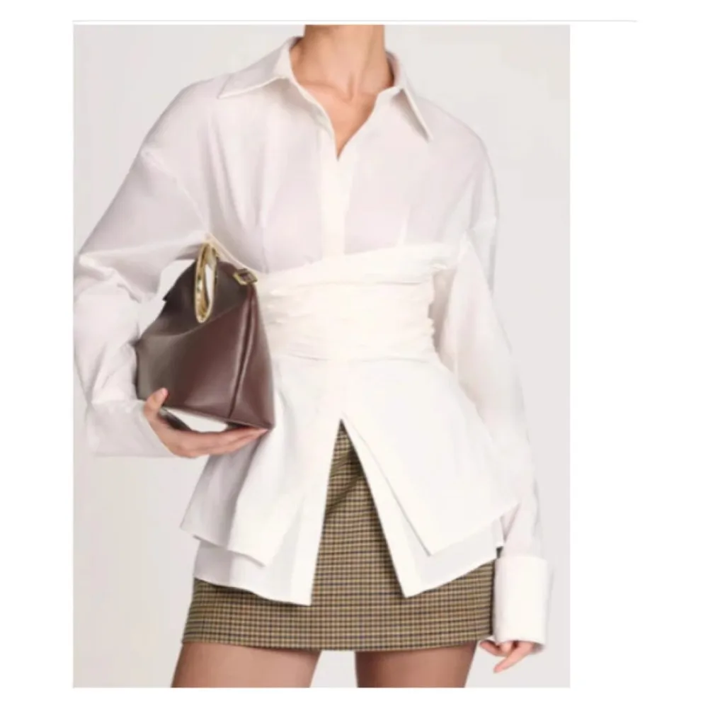 

Casual Commuter Style Women's Shirt 2025 Spring And Autumn New Temperament Commuter Comfortable Long-sleeved Elegant Shirt