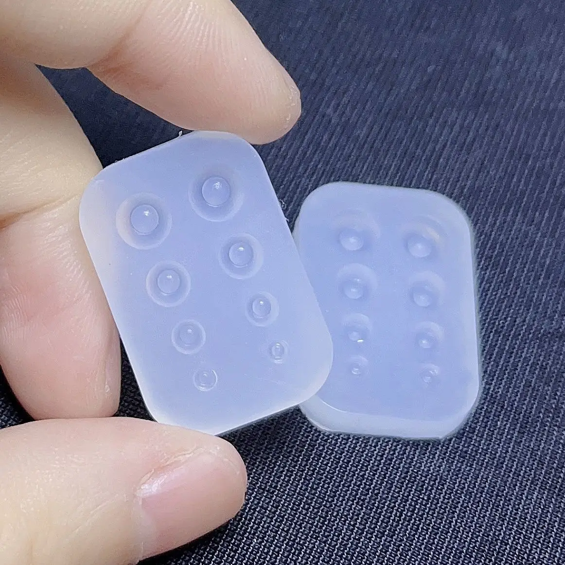 2/3/4/5mm forma do oczu lalki Fundus wzorzyste DIY ręcznie robione akcesoria dla lalek plastikowe formy lalki Mini forma do oczu