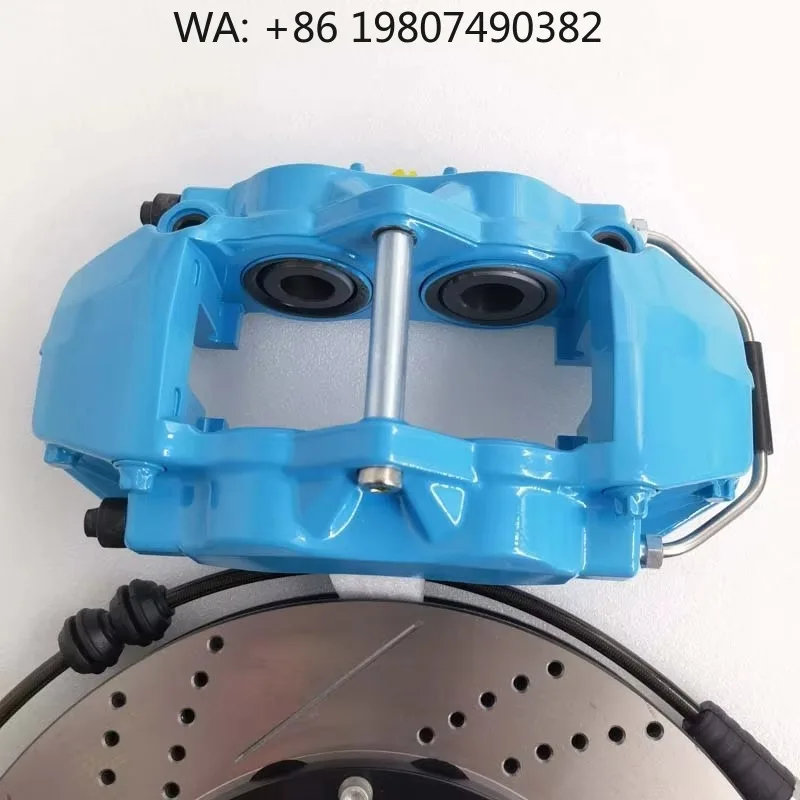 

330x28mm 4-Piston Center Brake Caliper Kit Lightweight High Performance Brake System For Track Racing Car Modification