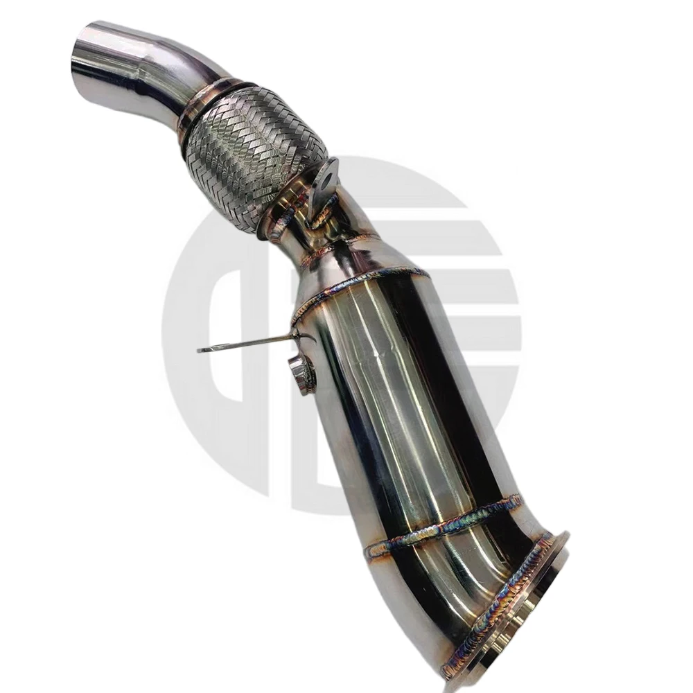 Car Exhaust Stainless Steel System Downpipe for N20 F10 F18 5 Series Sleeve Interface Accessories Valvetronic Remote Control