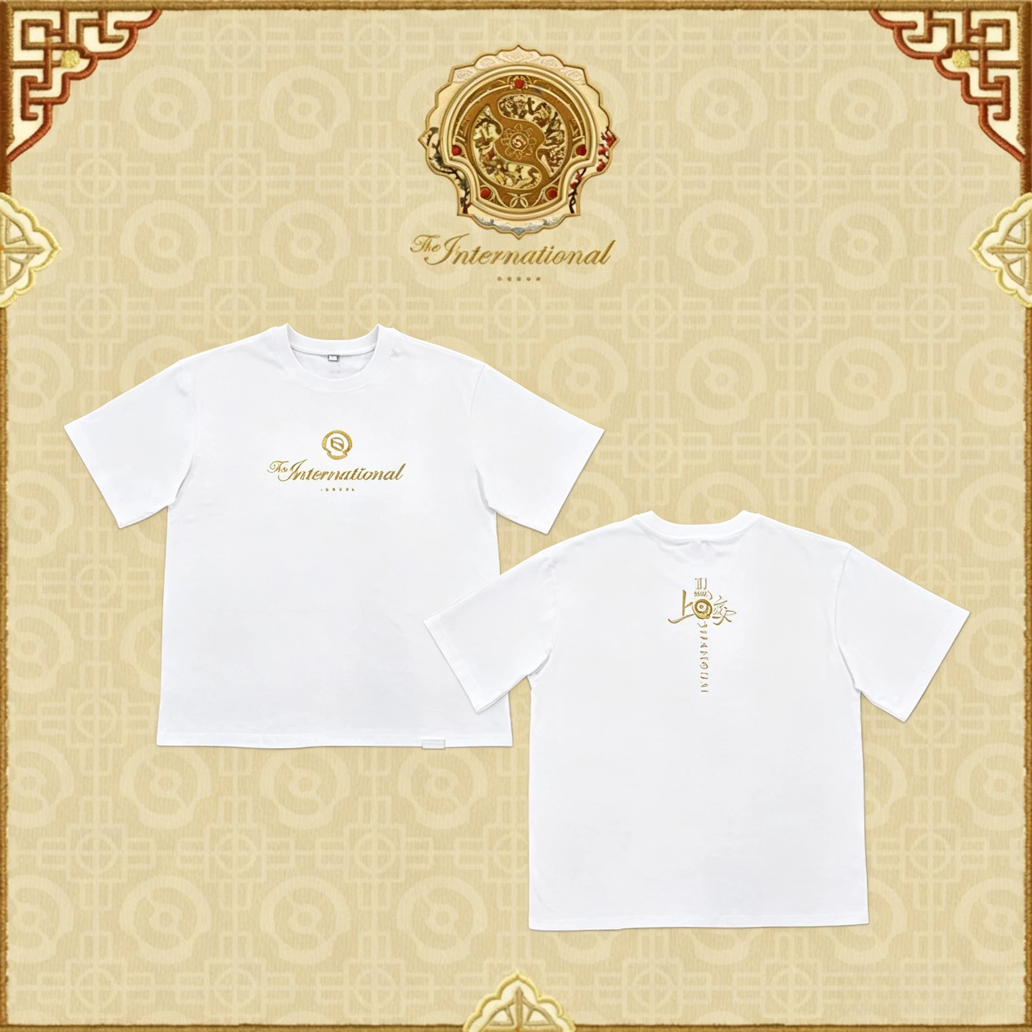 2026 Dota 2 Helden-Logo Spiel Cooles Trendiges T-Shirt, Bequem, Weich, Hochwertiges Geschenk für Fans Y2k Ins – Detail 4