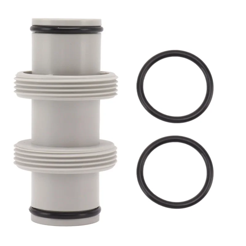 Pool Hose Adapter 1.5in To 1.5in Straight Joint Pool Hose Connector Pool Threaded Hose Connector For Intex