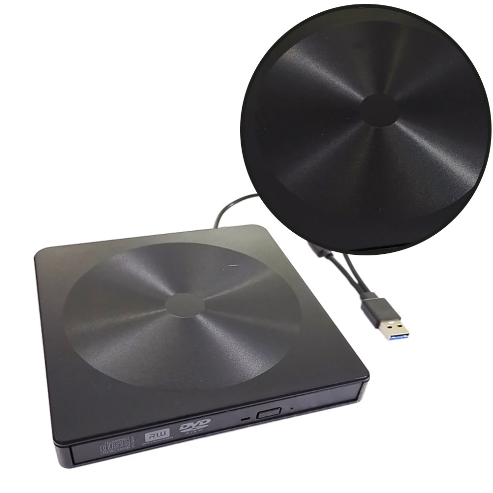 

TypeC External Optical Drive CD DVD Multifunctional Driver Ultra Thin Light USB Powered Laptop Desktop Compatible