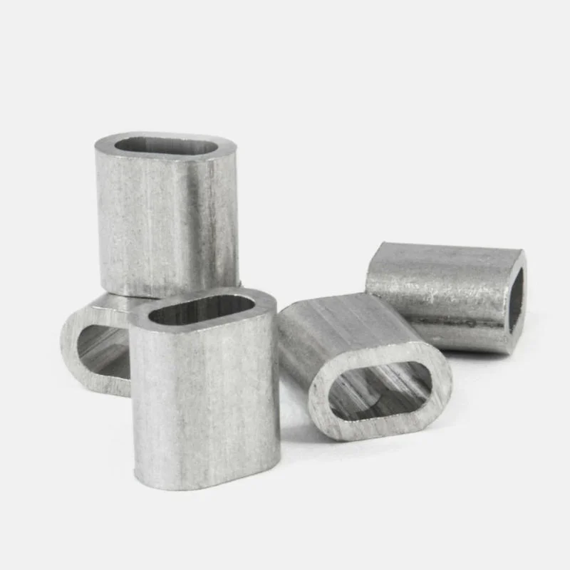 1 قطعة حبل أسلاك الفولاذ تجعيد كم M1 M1.5 M2 M2.5 M3 M4 M5 M6 M8 304 الفولاذ المقاوم للصدأ/النحاس البيضاوي كابل تثبيت كليب دائم