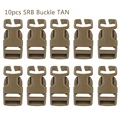 10 Piezas de Hebilla SRB Tipo T